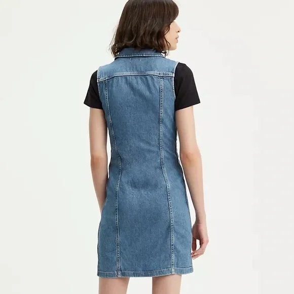 Levi’s SLEEVELESS AUBREY DRESS - Picture 2 of 3
